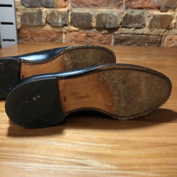 Allen Edmonds Grayson Dress Loafer Black size 7.5 - Picture 6 of 8